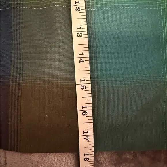 Citi by Yansi Hugel Vintage Plaid Straight Pencil Skirt w/ belt Women’s Sz 4 90s - Picture 7 of 9